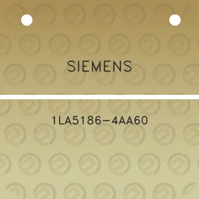 siemens-1la5186-4aa60