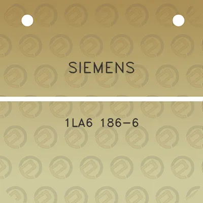 siemens-1la6-186-6