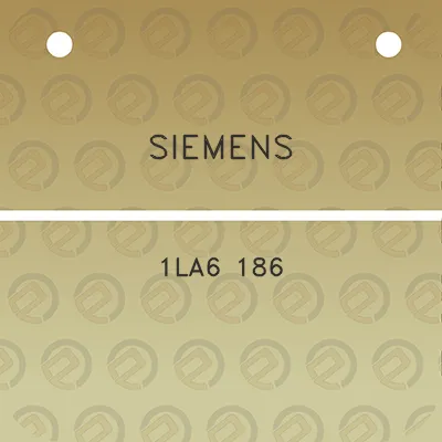 siemens-1la6-186