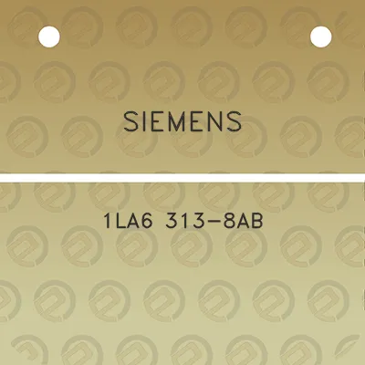 siemens-1la6-313-8ab