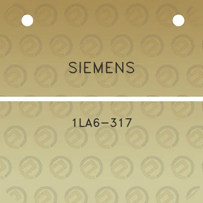 siemens-1la6-317