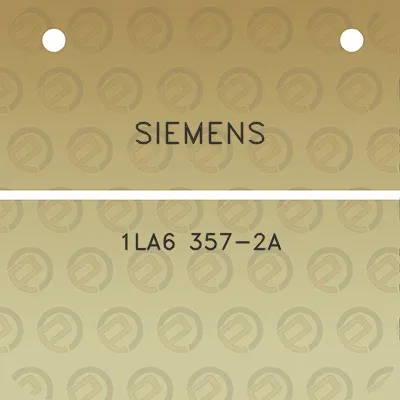 siemens-1la6-357-2a