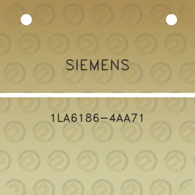 siemens-1la6186-4aa71