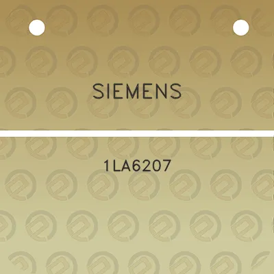 siemens-1la6207