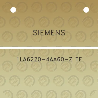 siemens-1la6220-4aa60-z-tf