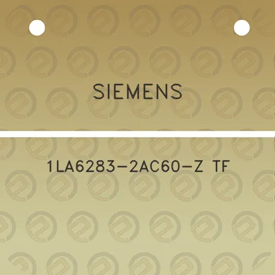 siemens-1la6283-2ac60-z-tf