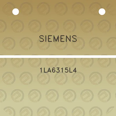 siemens-1la6315l4