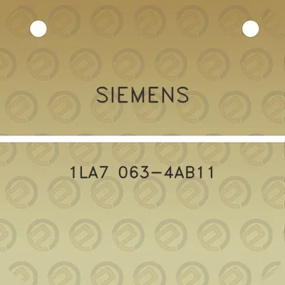 siemens-1la7-063-4ab11