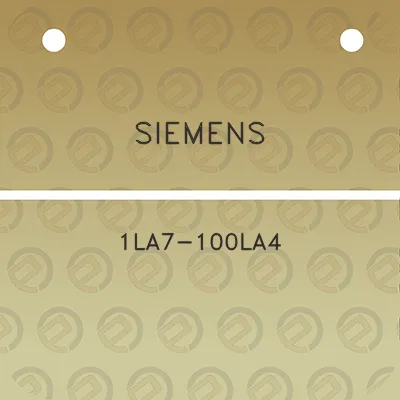 siemens-1la7-100la4