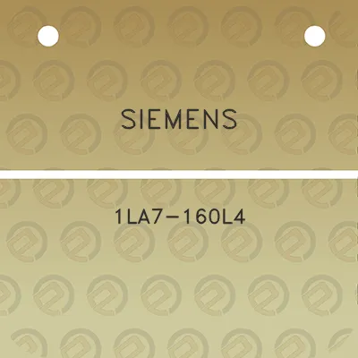 siemens-1la7-160l4