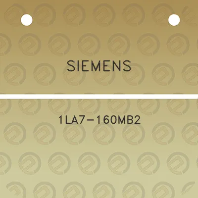 siemens-1la7-160mb2