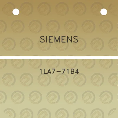 siemens-1la7-71b4