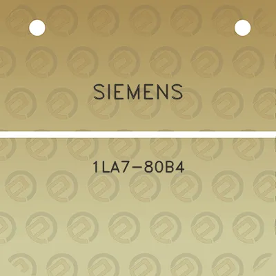 siemens-1la7-80b4