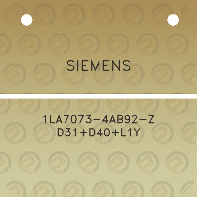 siemens-1la7073-4ab92-z-d31d40l1y