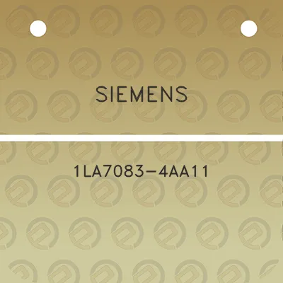 siemens-1la7083-4aa11