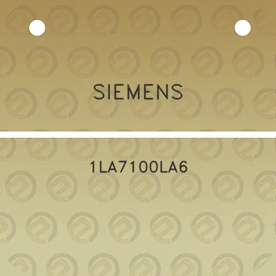 siemens-1la7100la6