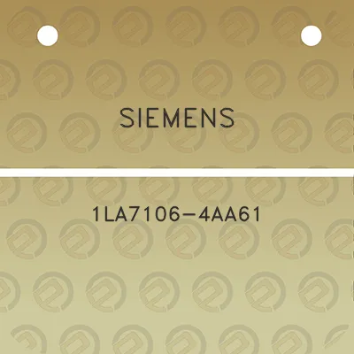 siemens-1la7106-4aa61