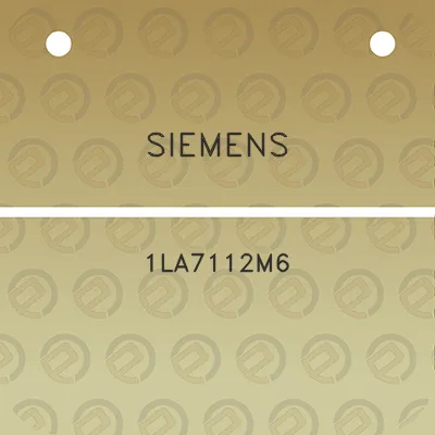 siemens-1la7112m6