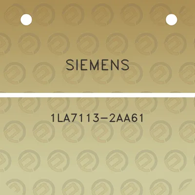 siemens-1la7113-2aa61