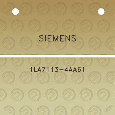 siemens-1la7113-4aa61