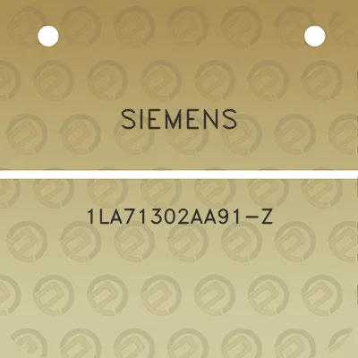 siemens-1la71302aa91-z