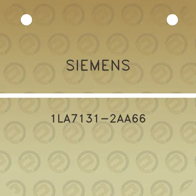 siemens-1la7131-2aa66