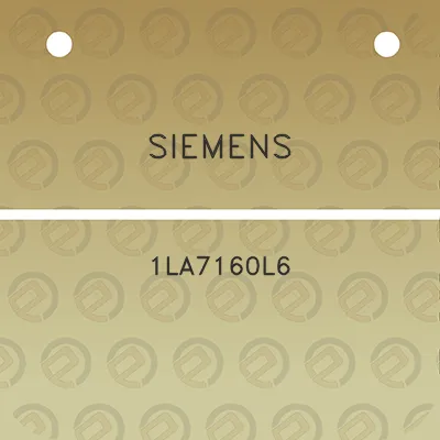 siemens-1la7160l6