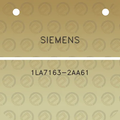 siemens-1la7163-2aa61