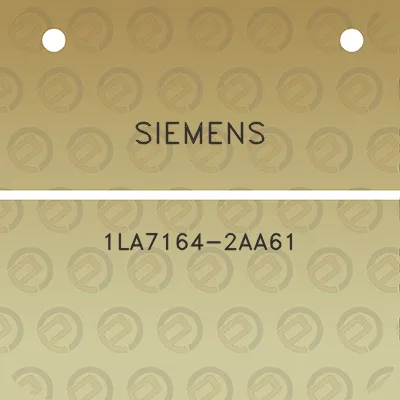 siemens-1la7164-2aa61