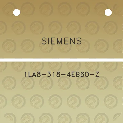 siemens-1la8-318-4eb60-z