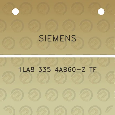 siemens-1la8-335-4ab60-z-tf