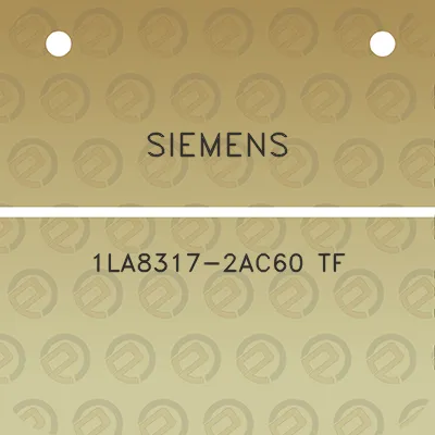 siemens-1la8317-2ac60-tf