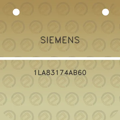 siemens-1la83174ab60