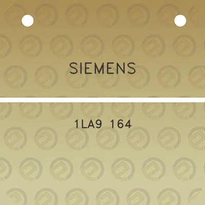 siemens-1la9-164