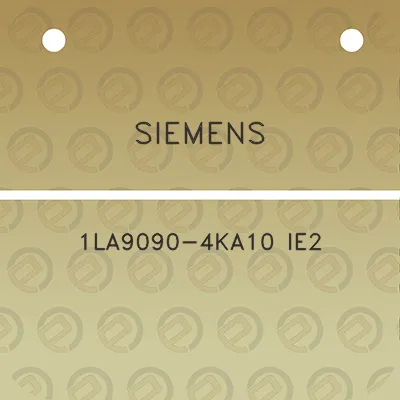 siemens-1la9090-4ka10-ie2