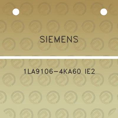 siemens-1la9106-4ka60-ie2