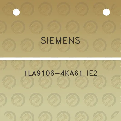 siemens-1la9106-4ka61-ie2