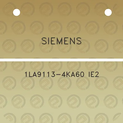 siemens-1la9113-4ka60-ie2