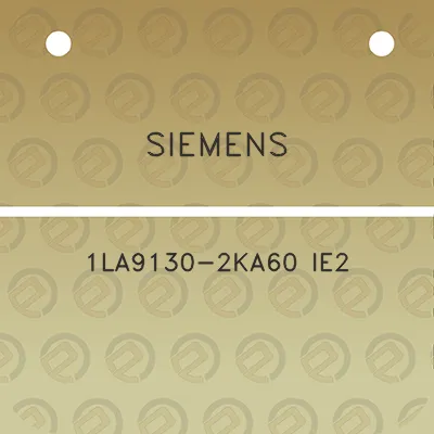 siemens-1la9130-2ka60-ie2