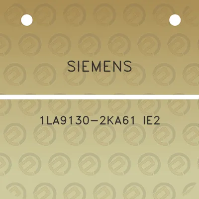 siemens-1la9130-2ka61-ie2