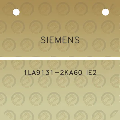 siemens-1la9131-2ka60-ie2