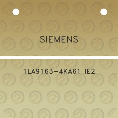 siemens-1la9163-4ka61-ie2