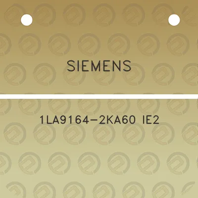 siemens-1la9164-2ka60-ie2