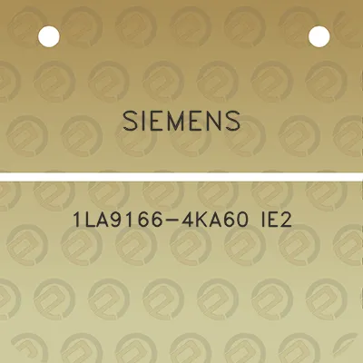 siemens-1la9166-4ka60-ie2