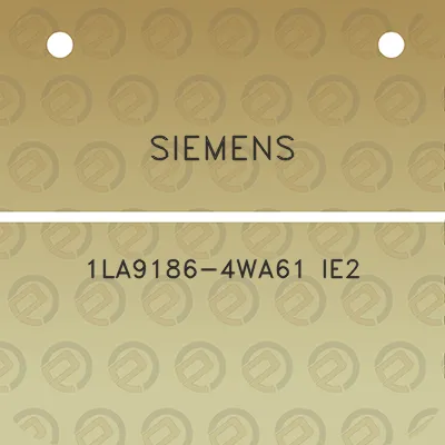 siemens-1la9186-4wa61-ie2