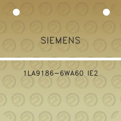 siemens-1la9186-6wa60-ie2