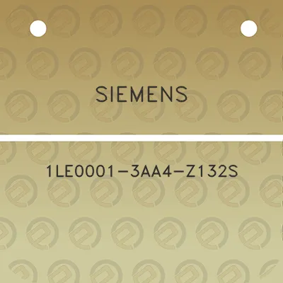 siemens-1le0001-3aa4-z132s