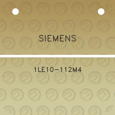 siemens-1le10-112m4