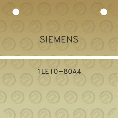 siemens-1le10-80a4