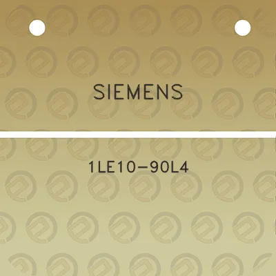 siemens-1le10-90l4